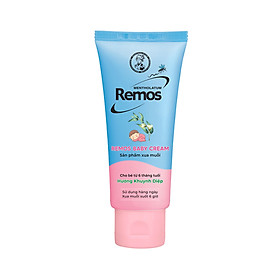 Kem chống muỗi đốt cho bé từ 6 tháng tuổi hương khuynh diệp Rohto Mentholatum Remos Baby Cream 70g