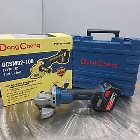 Mua Máy Mài Pin  Máy Mài Góc DongCheng DCSM 02-100 (Động Cơ Không Chổi Than) 18V/4AH- Hàng Chính Hãng