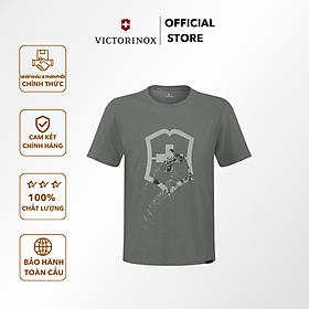 Áo thun Victorinox Brand Collection Mountain Graphic Tee - Grey - Size