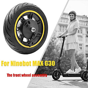 Bánh trước cho Ninebot Max G30 Kickscooter 10 inch Hub Front Wheel