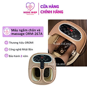 Máy ngâm chân massage cao cấp OROMI ORM-267A - Bồn mát xa chân