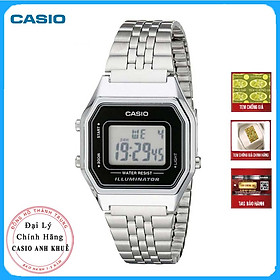 Đồng hồ nữ Casio chính hãng điện tử LA680WA-1DF (29mm)