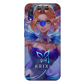 Ốp lưng dành cho điện thoại Xiaomi Redmi Note 7 hình KRIXI Xanh - Hàng chính hãng