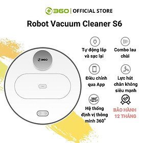 Mua Robot hút bụi thông minh 360 Robot Vacuum S6
