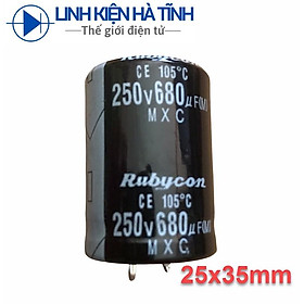 Mua Tụ hóa 680uf 250v 680uf250v tụ 250v 680uf