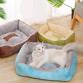 Soft Warm Pet Bed Dog Cat Cozy Cushion Mats Plush Bed Blanket