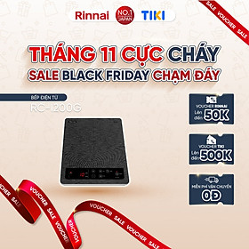 Mua Bếp từ đơn Rinnai RC-I200G điều khiển cảm ứng 2000W - Hàng chính hãng.
