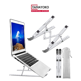 Mua Giá Đỡ Laptop Hợp Kim Nhôm Cao Cấp Dễ Dàng Gấp Gọn  Giúp Tản Nhiệt Laptop  Macbook  Máy Tính Xách Tay - 07 Nấc Điều Chỉnh Góc Độ. Hàng Chính Hãng Tamayoko