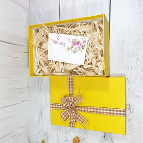 [Tặng thiệp + Giấy rơm] Hộp đựng quà tặng lớn 30x20x10cm  – HQ31