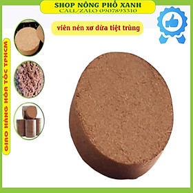 Mua Viên nén hữu cơ mụn sơ dừa bánh lớn tiệt trùng dùng làm giá thể ươm mầm  trộn vào chất trồng bonsai mini