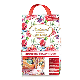 Cát vệ sinh Ấn Độ cho mèo (Hương Springtime) IND - Đỏ