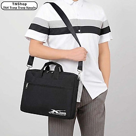 Cặp Đựng Laptop Xbags Elegant XB 4201 - Cặp Xách Công Sở Cao Cấp, Vải Chống Nước Chống Thấm, Ngăn Chống Sốc Dày Dặn, Phong Cách Thanh Lịch