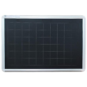 Bảng Viết Phấn Poly 60 x 40 cm - Màu Đen