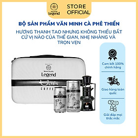 Bộ Quà tặng Sản Phẩm Văn Minh Cà Phê Thiền- Trung Nguyên Legend- Pha phin
