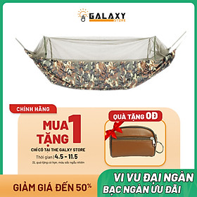 Võng Mùng Galaxy Sport Dài 2m5 Ngủ Trong Nhà Phượt Du Lịch GSVM01 Hàng Xuất Khẩu