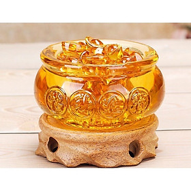 Bát Tụ Bảo Chiêu Tài Phong Thủy Nhiều Sắc 8cm