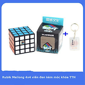 Rubik 4x4 Meilong Xoay Mượt Kèm Móc Khóa TTH