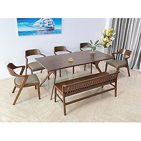 Mua Bàn ăn Saint 5 ghế S5BL18W