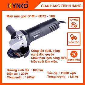 Máy mài góc cầm tay chính hãng Kynko S1M-KD72-100 #6721 giá tốt