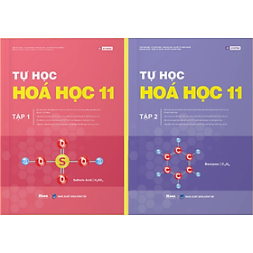 Sách - Combo Tự học Hóa học lớp 11 - Tập 1 + 2 (Moon)