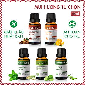 Tinh Dầu Xông Phòng Tự Chọn Mùi TOKI MORI (10ml) Xuất Khẩu Nhật Bản, Khử Mùi, Kháng Khuẩn, Đuổi Muỗi, Giải Cảm