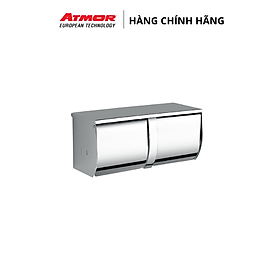 Hộp Đựng Giấy Vệ Sinh Inox Cao Cấp Gắn Tường ATMOR 8143 (HÀNG CHÍNH HÃNG)