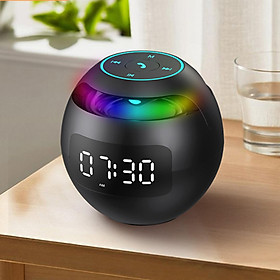 Wake Up Light Alarm Clock with Bluetooth Speaker, Kids Alarm Clock, Colorful Light, Digital Alarm Clock for Kids, Teen, Bedroom