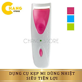 Dụng Cụ Uốn Mi, Kẹp Mi Dùng Nhiệt Sử dụng Pin Siêu Tiện Lợi