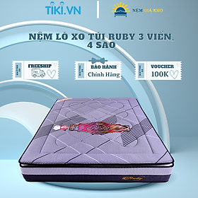 Mua Nệm Lò Xo Túi Ruby 3 Viền  4 Sao Hàn Việt Hải