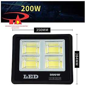 Đèn pha led 200w - Pha led 200w