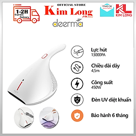 Máy hút bụi Deerma CM800 hút đệm giường, chăn nệm diệt khuẩn bằng tia UV - Hàng Chính Hãng