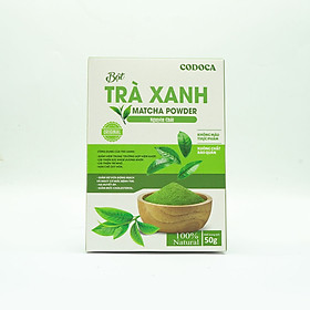 Bột Trà xanh Codoca nguyên chất sấy lạnh 50g