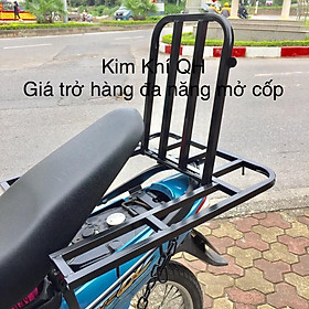 Hình ảnh Giá chở hàng đa năng- Baga- Cáng chở hàng dành cho các loại xe máy, mở cốp tiện lợi 60x70cm