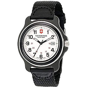 Victorinox Men's 249087 Original XL Black Stainless Steel Watch