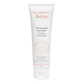 Gel rửa mặt, tẩy trang dịu nhẹ cho da nhạy cảm Avène Soapless Foaming Gel (125ml)