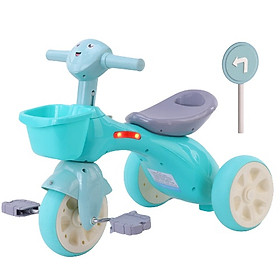 Xe đạp 3 bánh, xe đạp trẻ em có giỏ đựng đồ cao cấp dành cho bé từ 1-6 tuổi