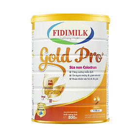 Sữa công thức FIDIMILK GOLD PRO +2 lon 800g