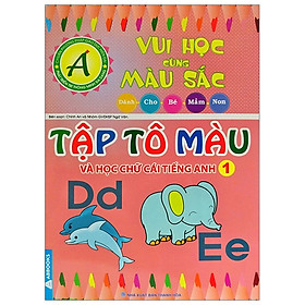 Vui Học Vùng Màu Sắc - Tập Tô Màu Và Học Chữ Cái Tiếng Anh 1