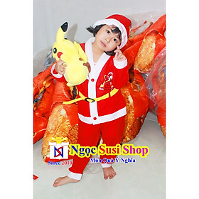 BỘ ĐỒ NOEL CHO BÉ - VẢI NỈ [RẺ VÔ ĐỊCH