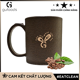 Ly làm từ bã cà phê GUfoods - Cốc tái chế, Thân thiện môi trường, Sử dụng hàng ngày, An toàn cho sức khỏe