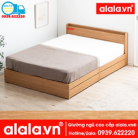 Mua Giường ngủ ALALA (1mx2m) gỗ HMR chống nước - www.ALALA.vn® - Za.lo: 0939.622220