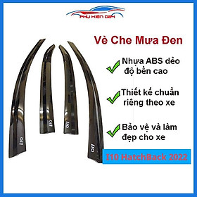 Vè mưa i10 2022 vè đen che mưa bảo vệ xe