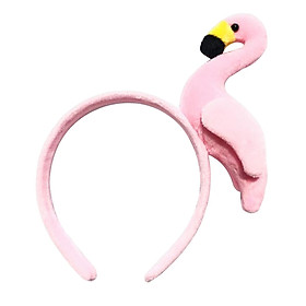 Flamingo Headband Costume Animal Headdress Headpiece for Holiday Stage Performances