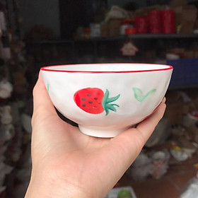 Mua BÁT SỨ   ĐĨA SỨ   HÌNH DÂU TÂY ( ảnh thật shop chụp)