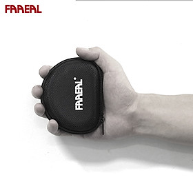 FAAEAL Portable Earphone Box Mini Headphones Case Zippered Hard Surface Storage Bag SD TF Cards Headset Box For Home Office Travel Sport
