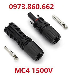 Jack MC4 1500V - Jack kết nối Pin năng lượng mặt trời MC4