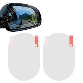 Bộ 2 miếng dán chống bám nước gương chiếu hậu ô tô, xe hơi tiện ích