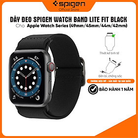 Dây đeo cho Apple Watch Series (49mm/45mm/44m/42mm) Watch Band Lite Fit - Hàng chính hãng