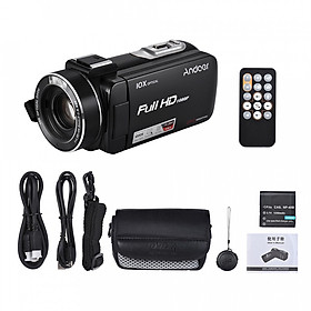 Máy Quay Kỹ Thuật Số Điều Khiển Từ Xa Zoom Quang Học X10 HDV-Z82 Full HD Andoer (24MP) (1080P)
