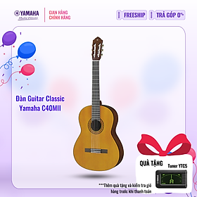 Mua Đàn Guitar Classic Yamaha C40MII-CG shape Spruce Top Back &  Side Tonewood